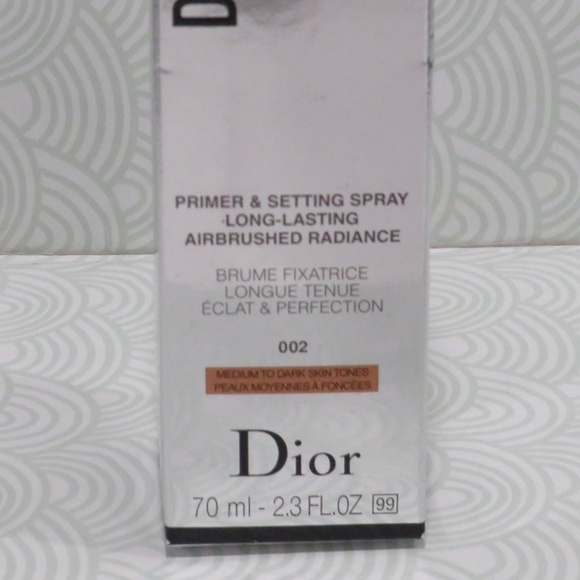 DIOR💥BACKSTAGE AIRFLASH RADIANCE MIST 002 MEDIUM TO DARK 2.3 OZ💥 - Picture 3 of 8